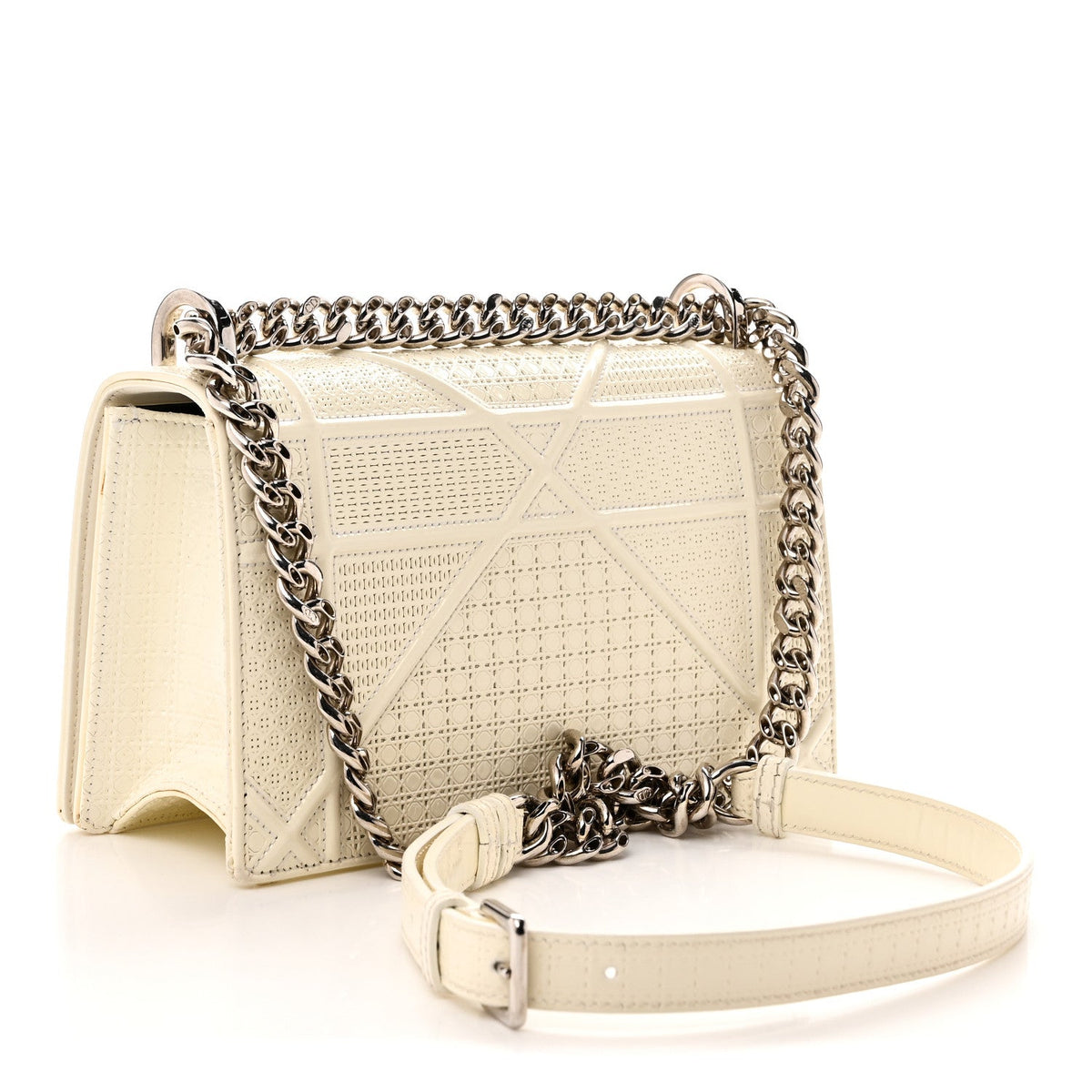 Small Flap Shoulder Bag - White