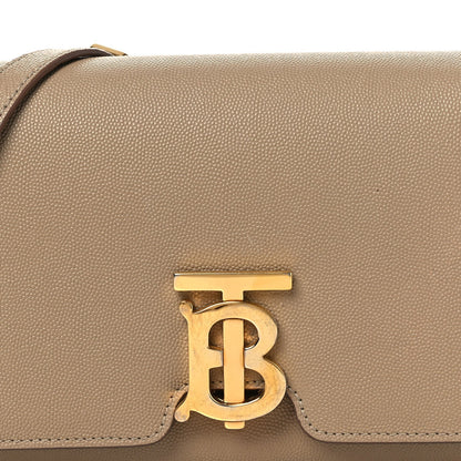 Small Calfskin Handbag - Beige