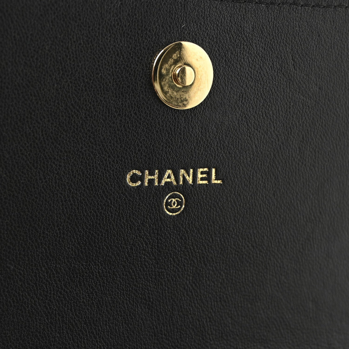 Quilted Lambskin Clutch Bag - Black