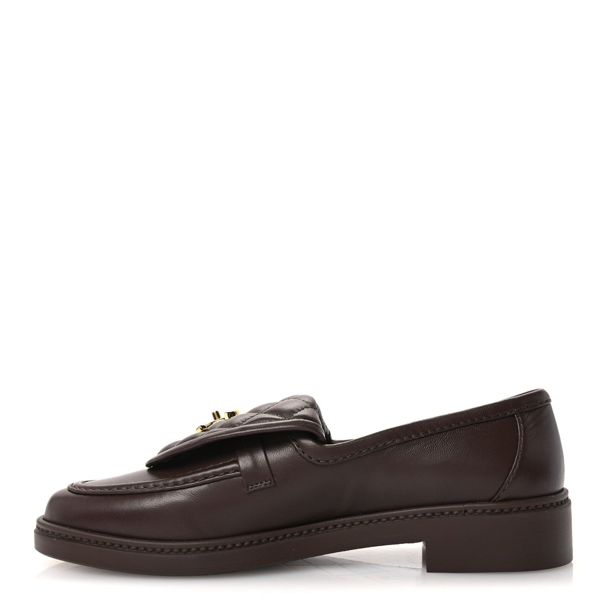 Chanel Lambskin Quilted CC Turnlock Women's Loafers
