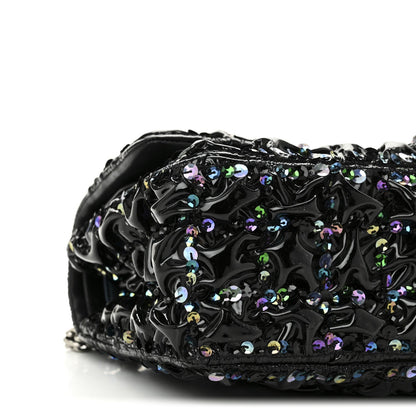 Flap Shoulder Bag - Black
