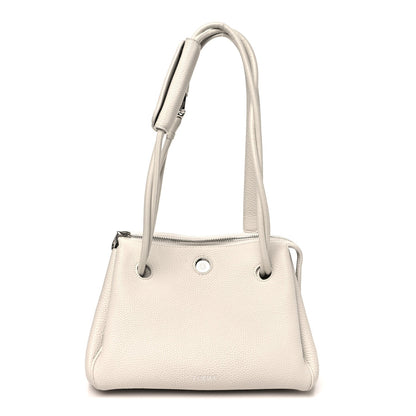 Small Calfskin Handbag - White