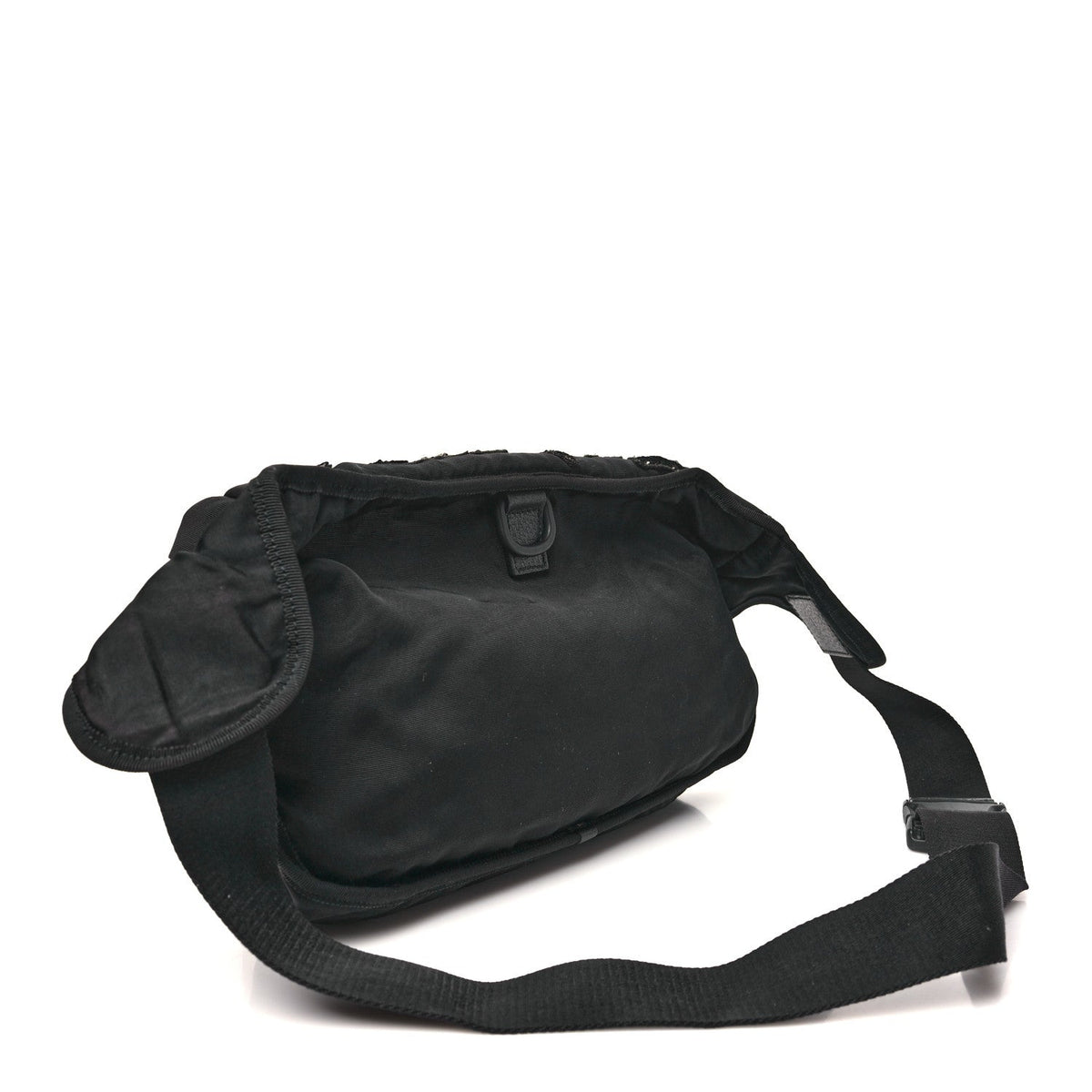 Nylon Belt Bag - Black