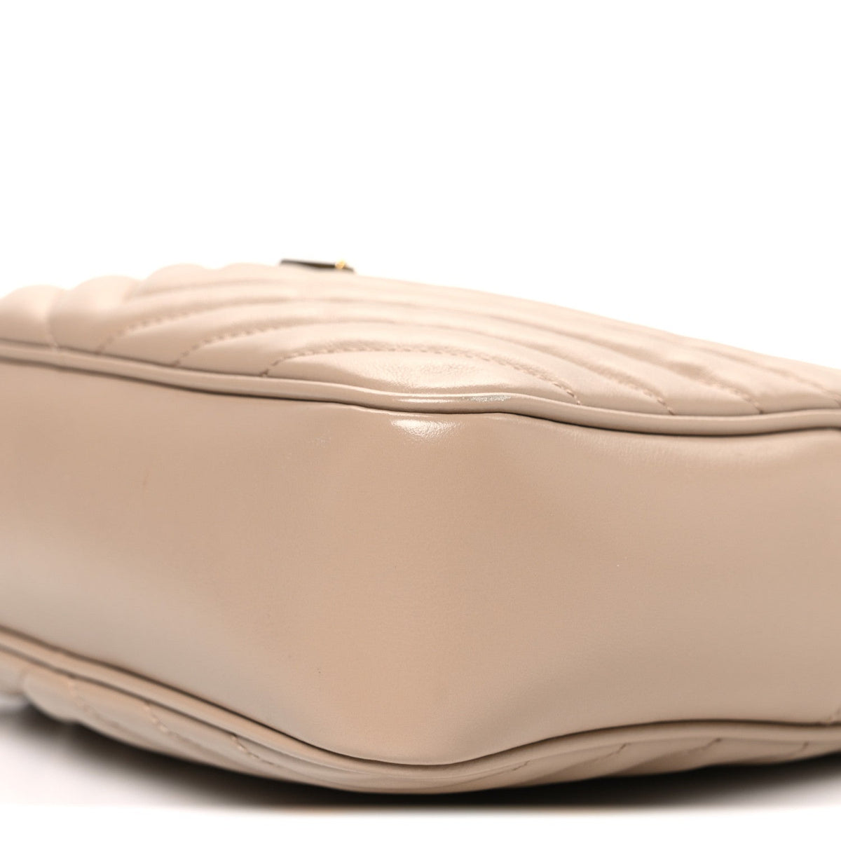 Calfskin Crossbody Bag - Beige