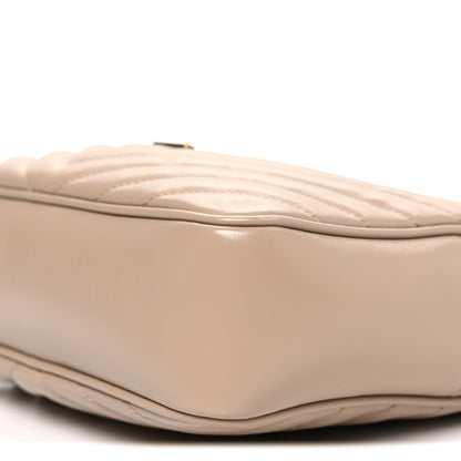 Calfskin Crossbody Bag - Beige