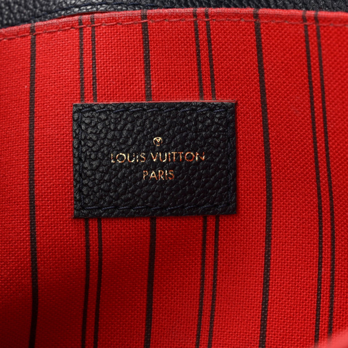 Empreinte Pochette Metis Marine Rouge Handbag