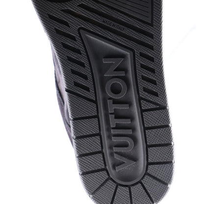 Louis Vuitton Suede Men's Uniform Sneakers 9.5 Black
