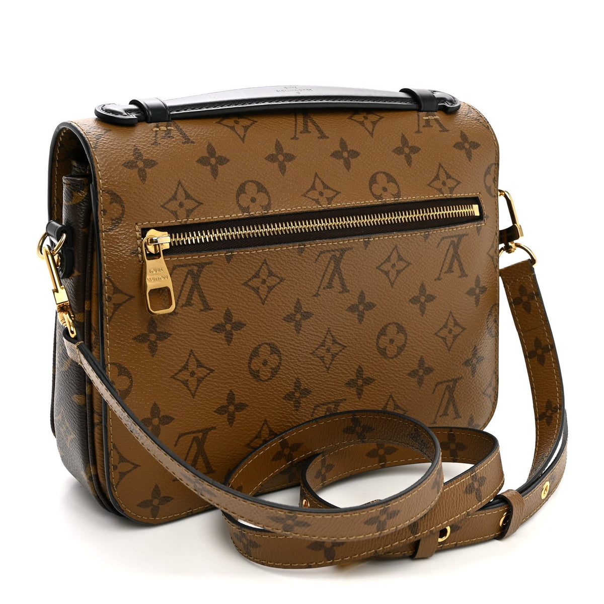 Reverse Monogram Pochette Metis Handbag