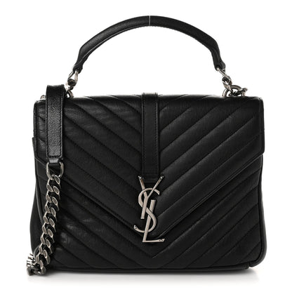 Medium Sheepskin Handbag - Black