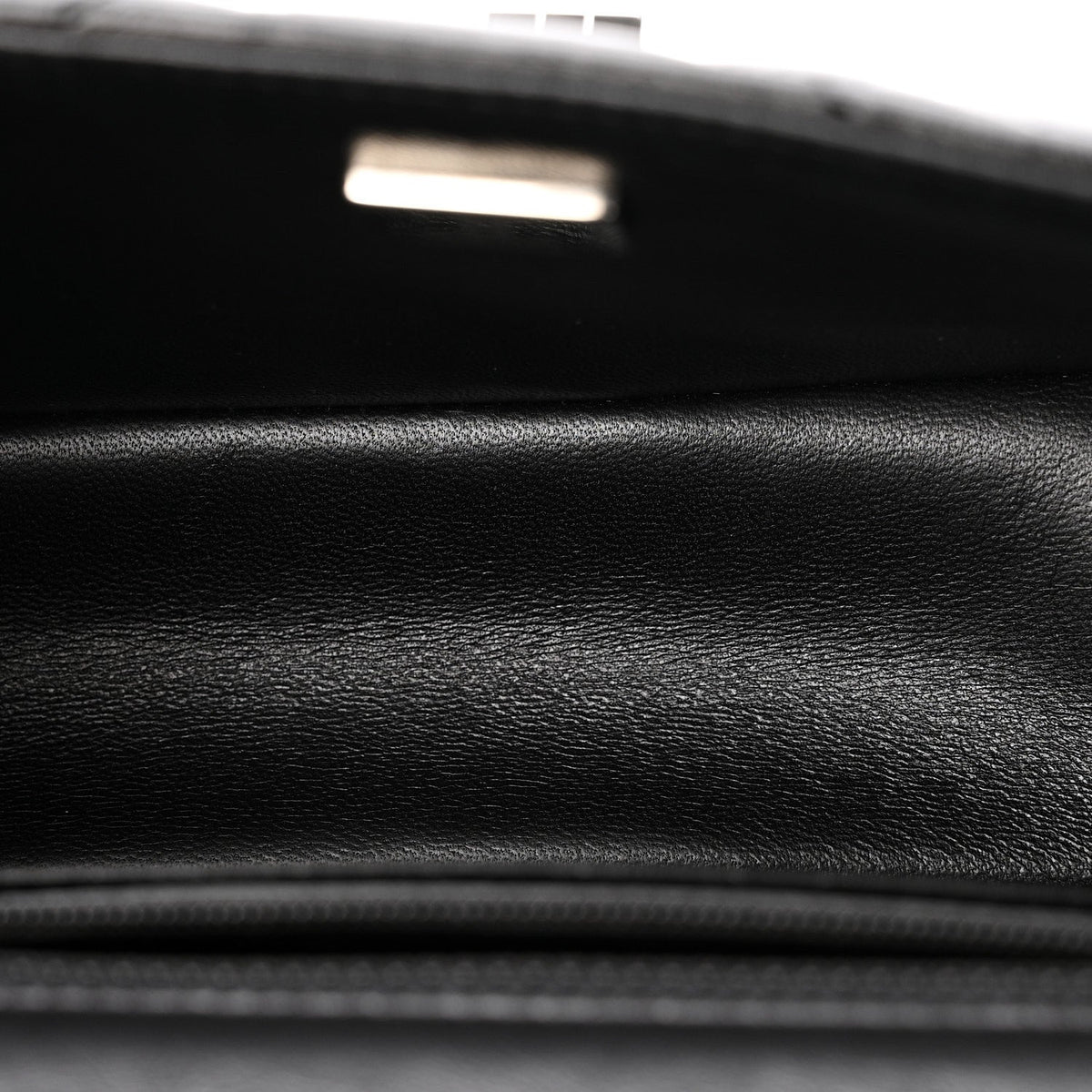Mini Quilted Calfskin Flap Shoulder Bag - Black
