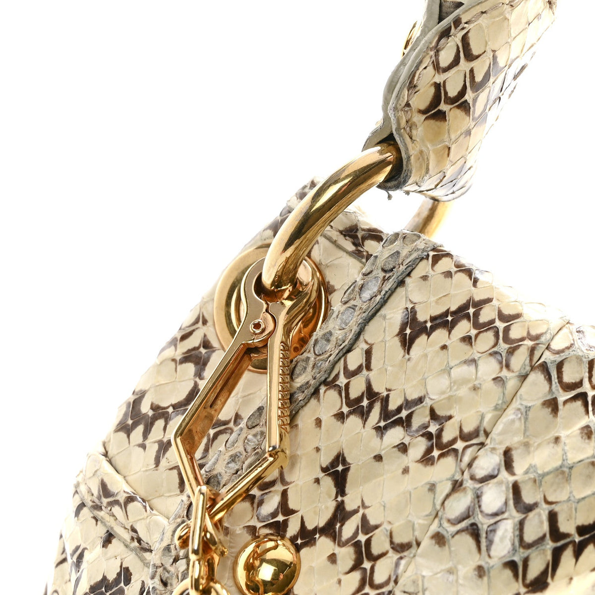 Small Hobo Bag - Beige