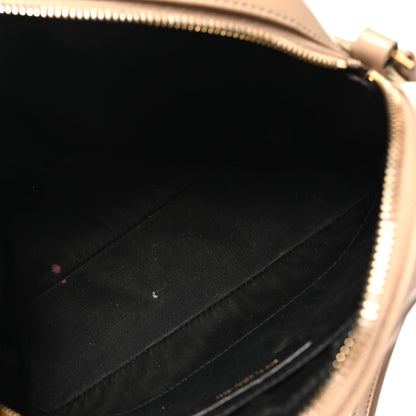Calfskin Crossbody Bag - Beige
