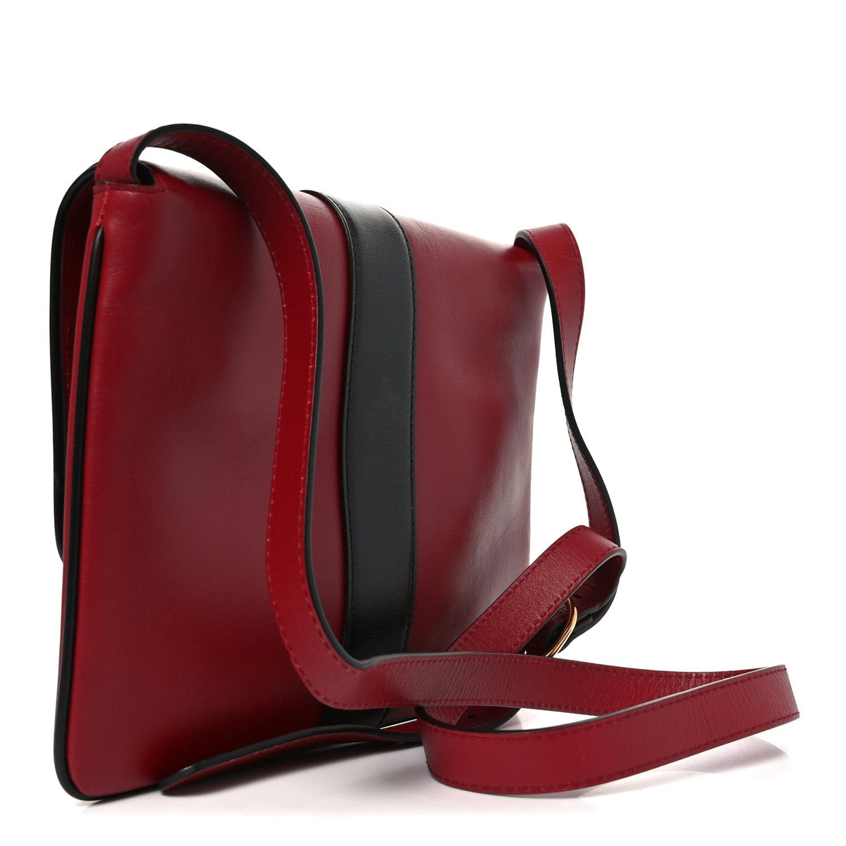 Medium Calfskin Shoulder Bag - Red