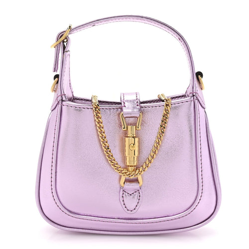 Nano Nappa Hobo Bag - Rosa