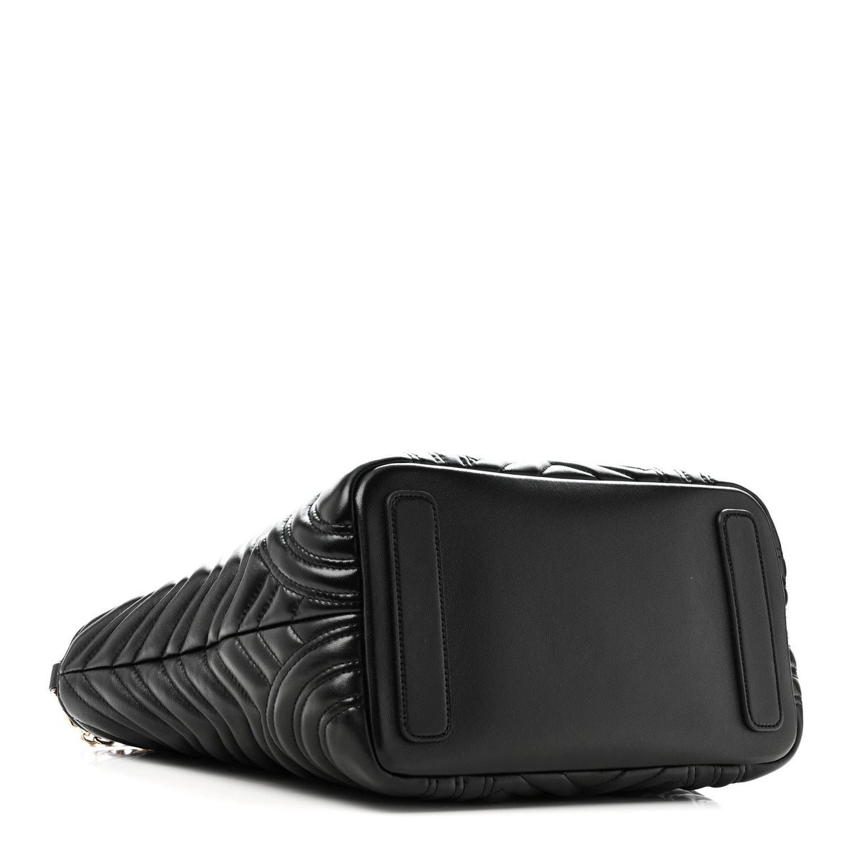 Medium Lambskin Tote Bag - Black