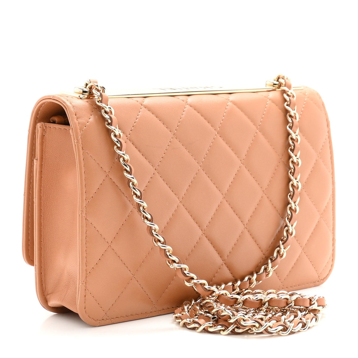 Quilted Lambskin Wallet Bag