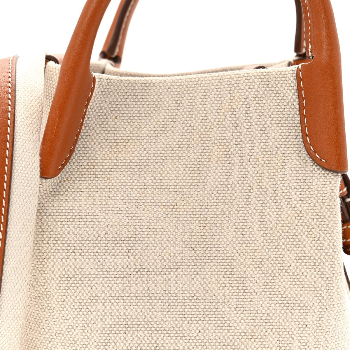 Calfskin Handbag - Natural
