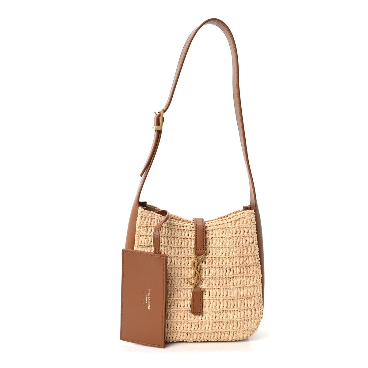Calfskin Hobo Bag - Natural