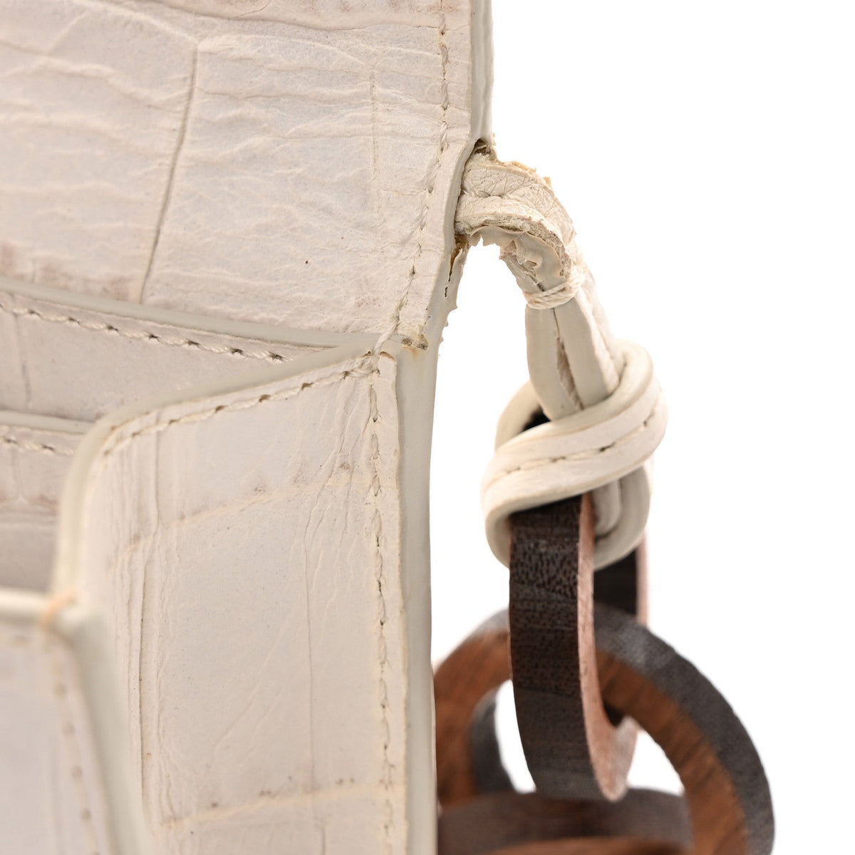 Calfskin Handbag - White