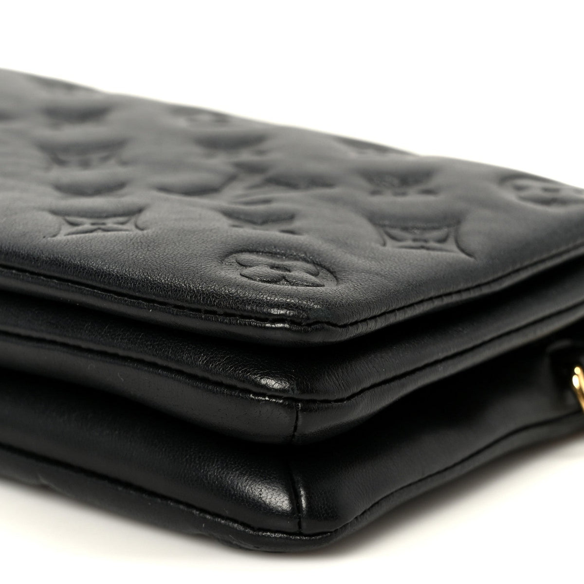 Lambskin Handbag - Black