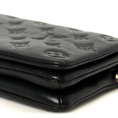 Lambskin Handbag - Black