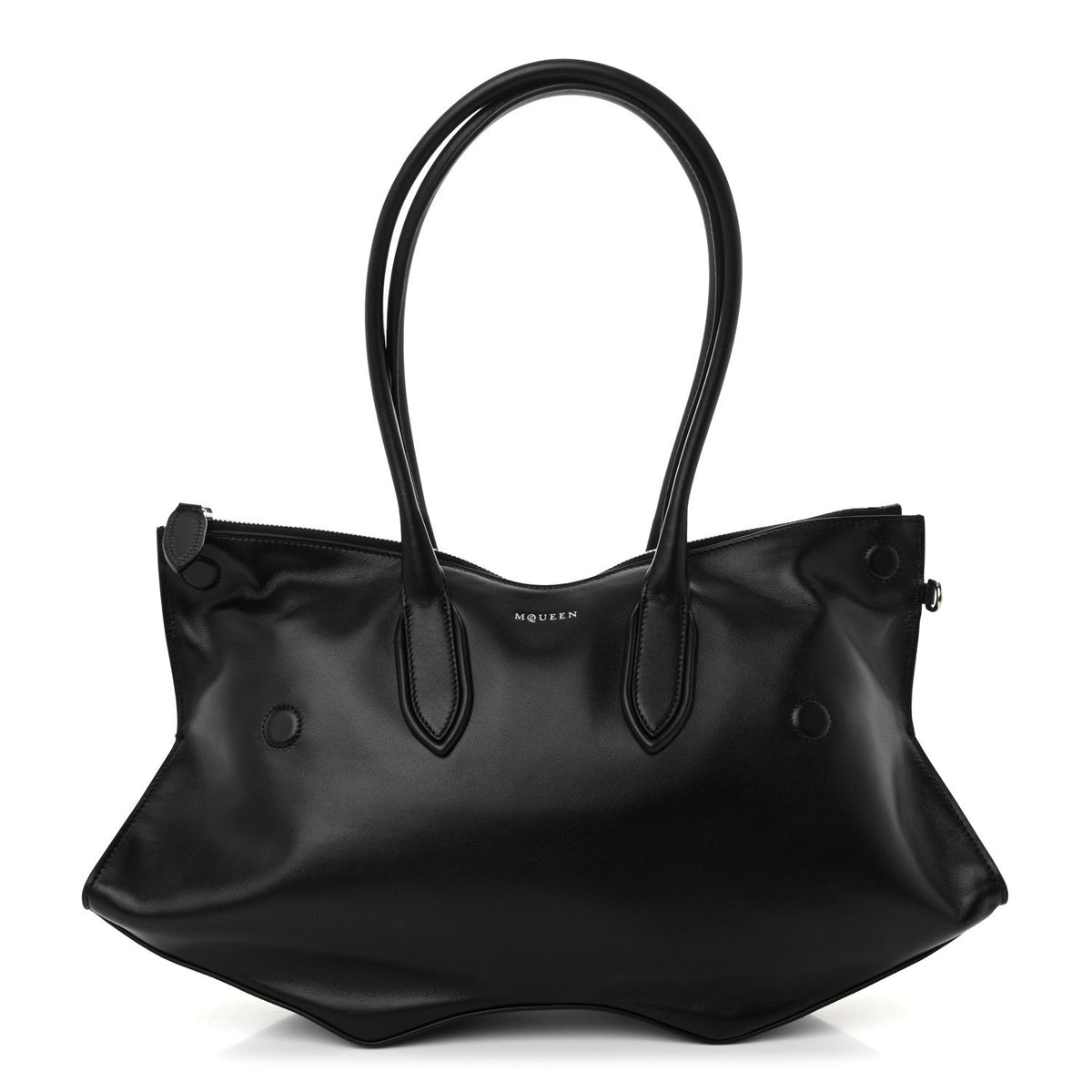 Calfskin Handbag - Black