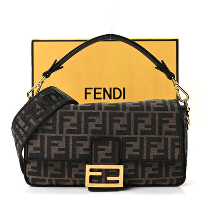 Medium Fabric Handbag - Black