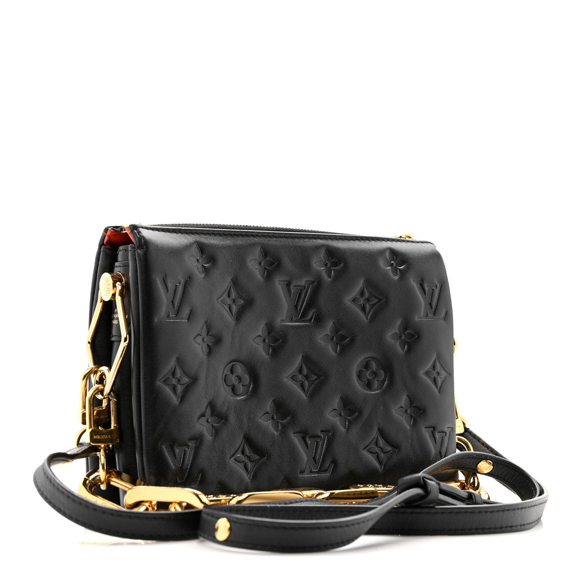 Lambskin Handbag - Black