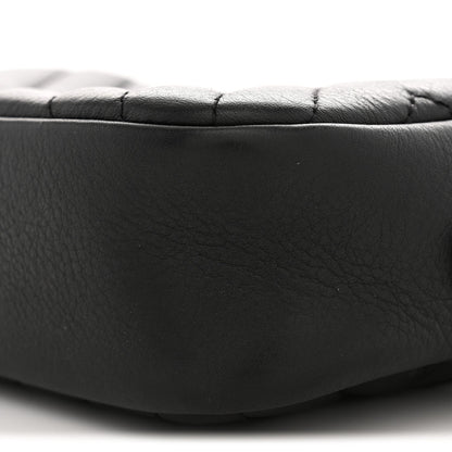 Quilted Calfskin Handbag - Black