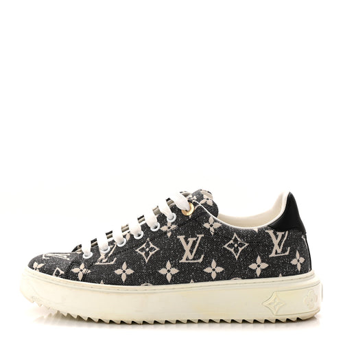 Denim Monogram Time Out Sneakers