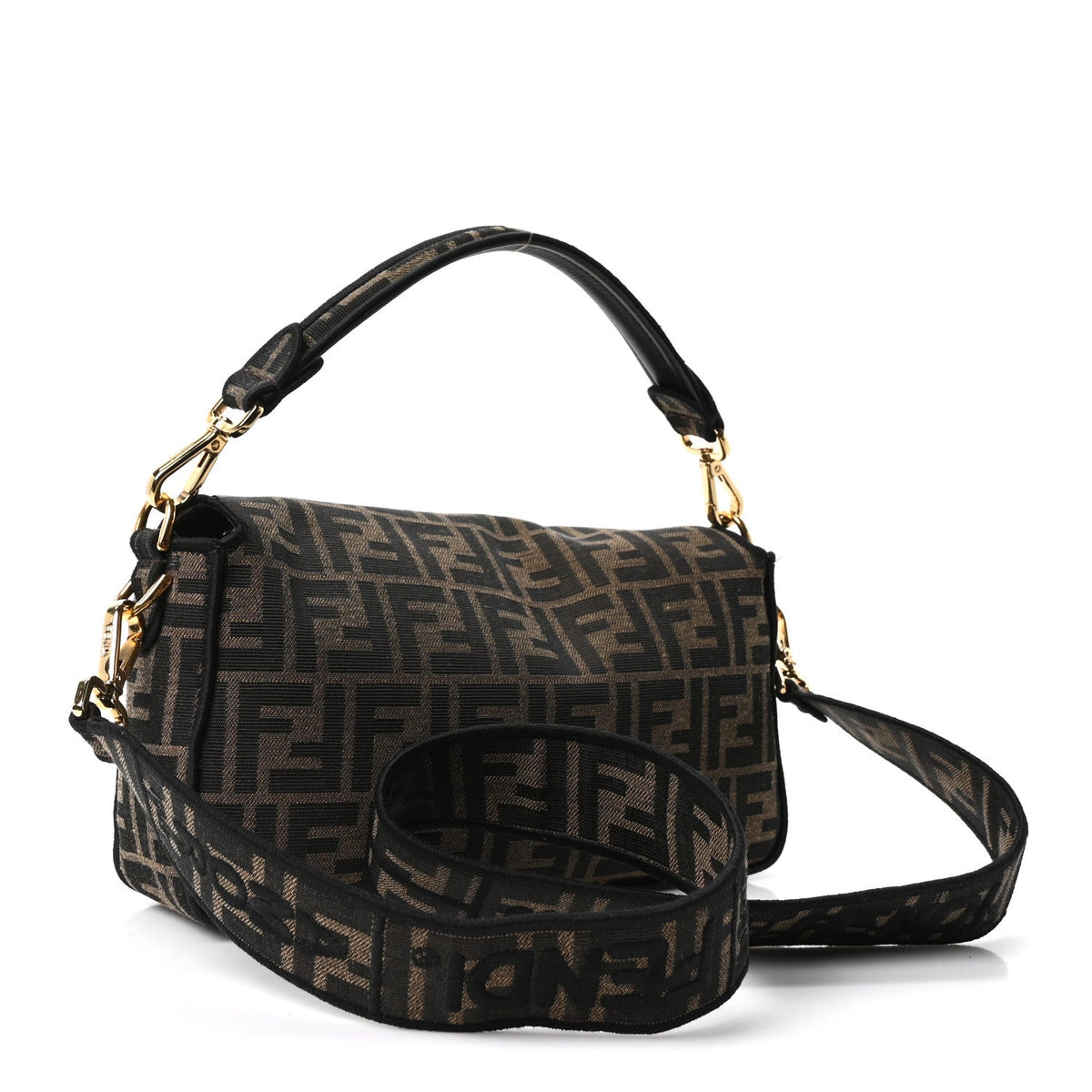 Medium Fabric Handbag - Black
