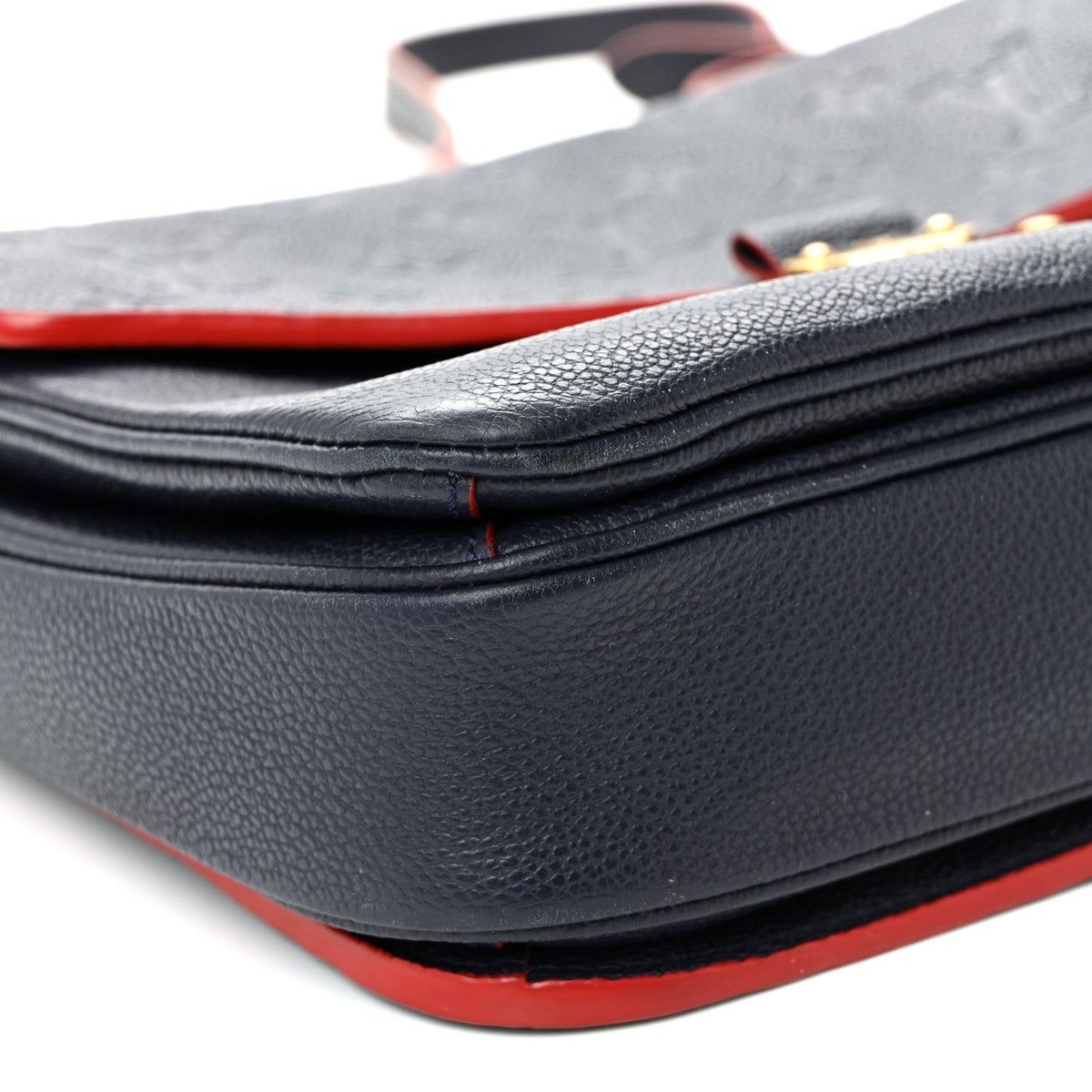 Empreinte Pochette Metis Marine Rouge Handbag