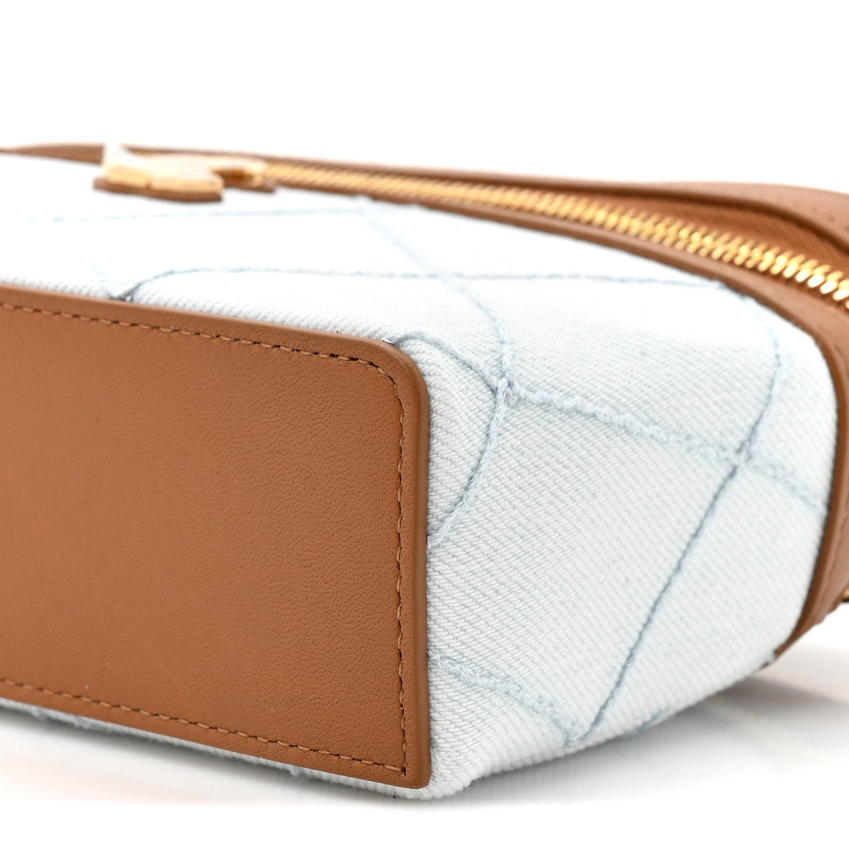 Quilted Calfskin Handbag - Blue