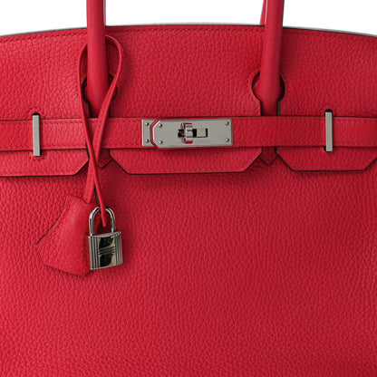 Togo Birkin 30 Rose Extreme Handbag