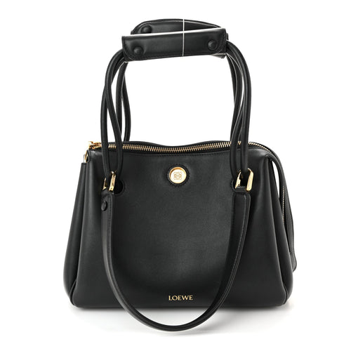 Small Calfskin Handbag - Black