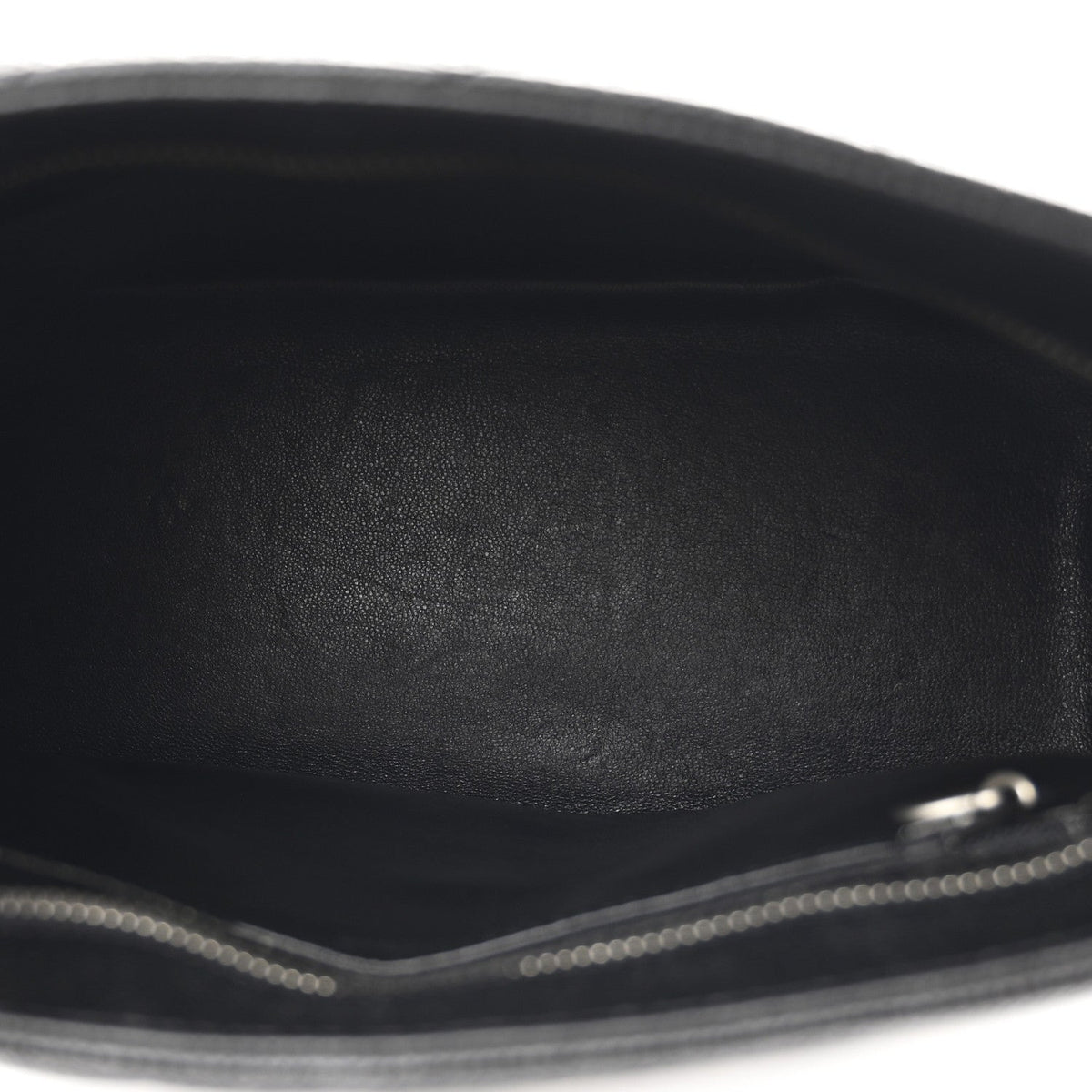 Quilted Caviar Tote Bag - Black