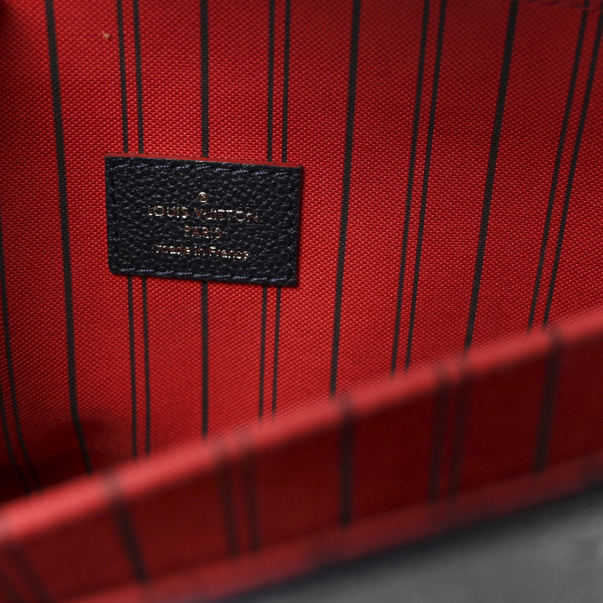 Empreinte Pochette Metis Marine Rouge Handbag