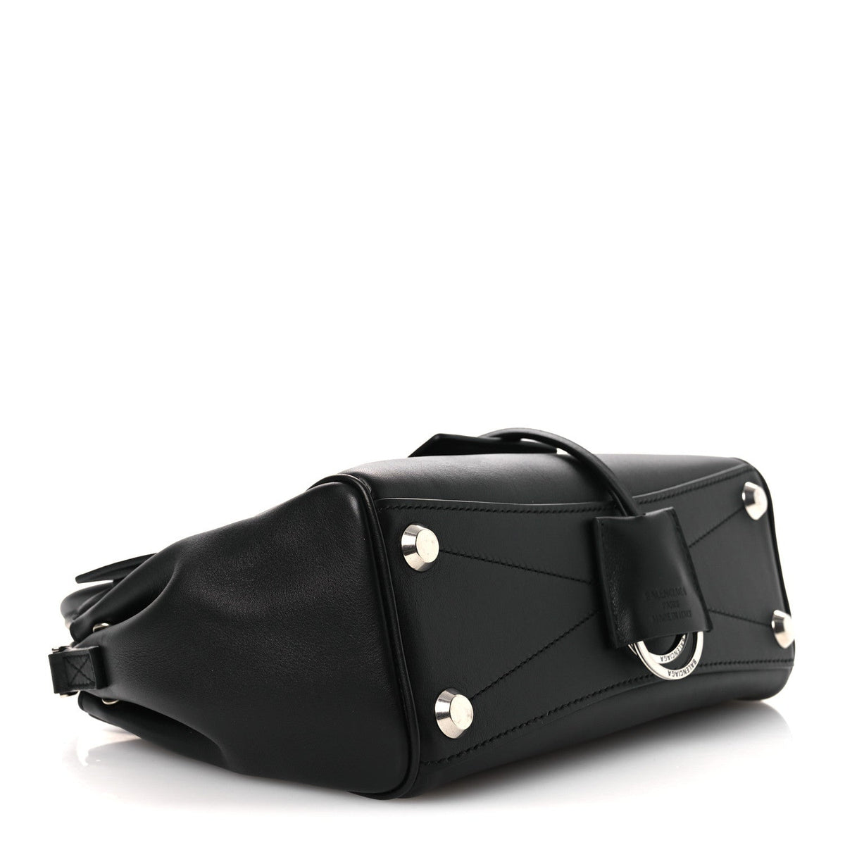 Mini Calfskin Handbag - Black