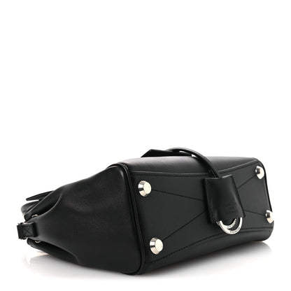 Mini Calfskin Handbag - Black