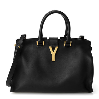 Small Calfskin Handbag - Black
