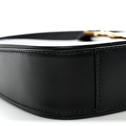 Mini Calfskin Hobo Bag - Black