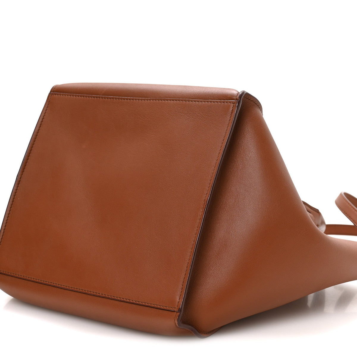 Small Calfskin Handbag - Tan