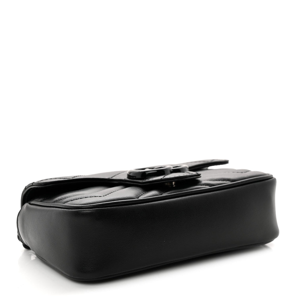 Calfskin Belt Bag - Black
