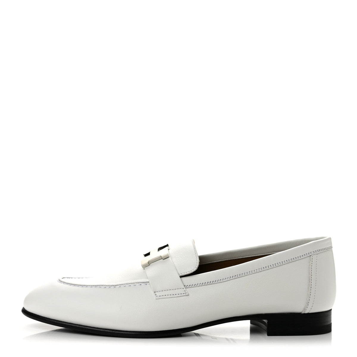 Calfskin Paris Loafers White