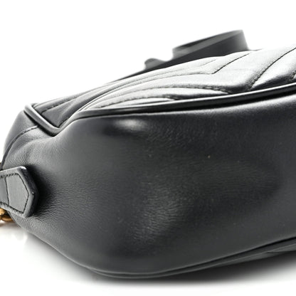 Small Calfskin Shoulder Bag - Black