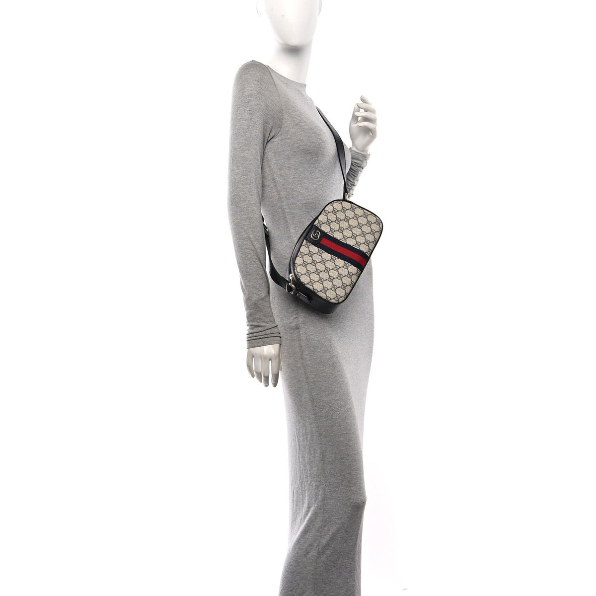 Small Calfskin Crossbody Bag - Red