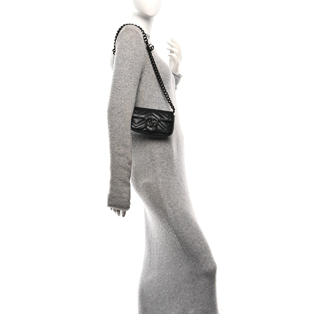 Calfskin Belt Bag - Black