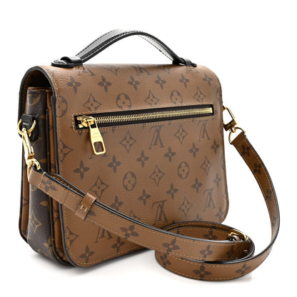 Reverse Monogram Pochette Metis Handbag