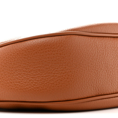 Small Calfskin Shoulder Bag - Tan