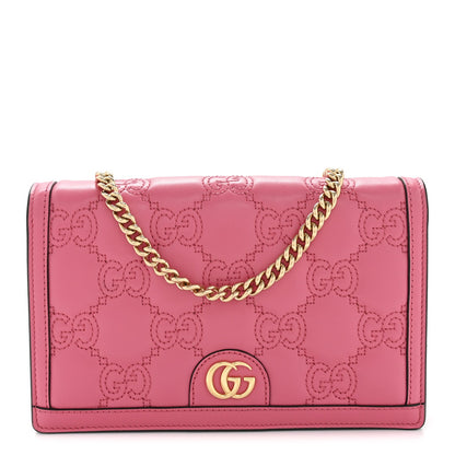 Calfskin Wallet Bag - Pink
